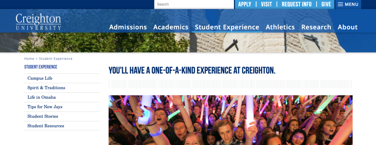 Website: Student Experience Higher&nbsp;Ed