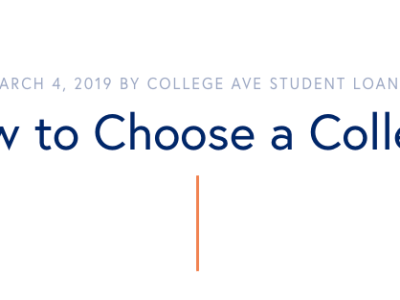 Blog: How to Choose a&nbsp;College
