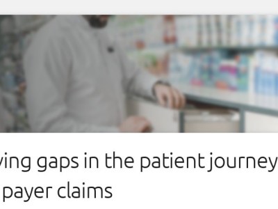 Blog: Removing gaps in the patient journey with closed payer&nbsp;claims